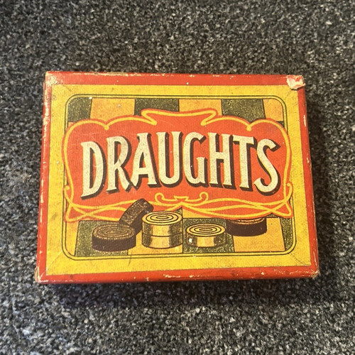Vintage draughts 50s - draughts, 50s-70s
