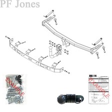 PCT Towbar for Volkswagen Caddy Van 2004-2015 - Detachable Swan Neck Tow Bar