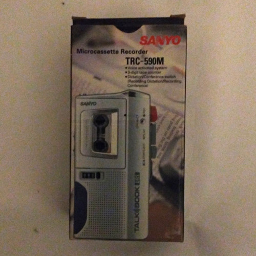 Sanyo trc 590m handheld - trc-590m,