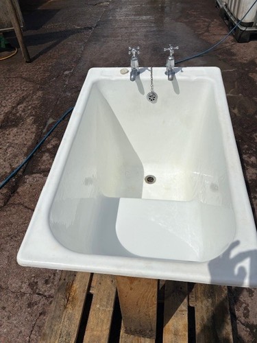 French sitz bath cast iron - french,