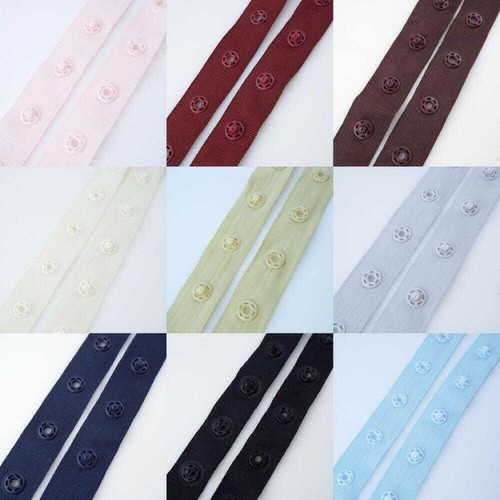 Plastic snap popper 20mm tape - snap,