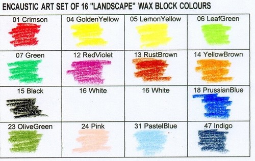 Encaustic art wax blocks - art,