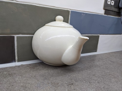 Kitchen hook teapot shape - teapot,