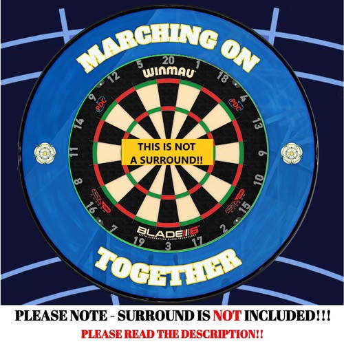 Leeds marching dartboard - leeds, on
