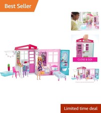 Engaging Doll and Dollhouse