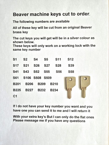 Sweet machine key