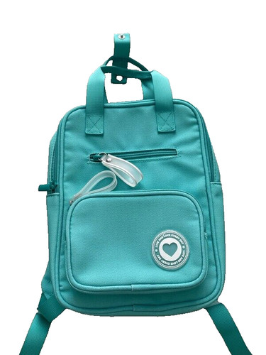 Turquoise mini backpack - mini,
