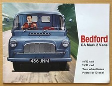 BEDFORD CA Mark 2 Vans