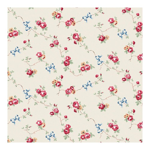 Cath kidston wallpaper rose - kidston,