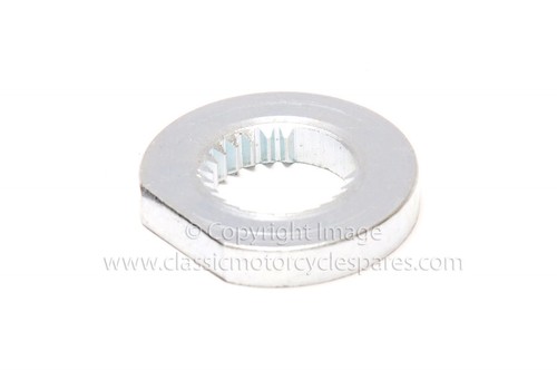 Locking washer footrest stud - locking,