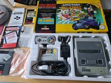 SNES Super Nintendo Console Boxed | Super Mario All Stars | PAL | Retro