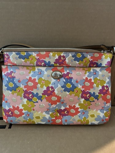 Coach floral crossbody purse - floral,