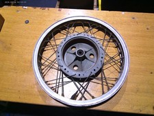 YAMAHA TD1 TD1B FRONT WHEEL HUB 18" BORANI RIM