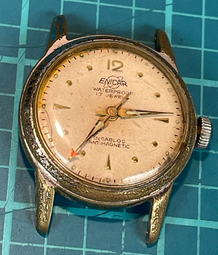 Vintage enicar watch - vintage,