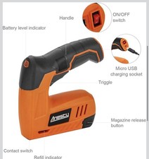 Cordless Staple Gun 2in1