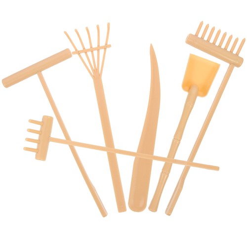 6pcs zen garden tools - 6pcs,