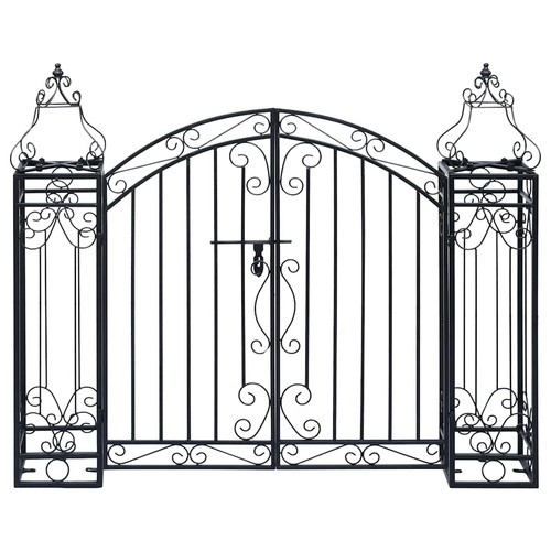 Ornamental garden gate wrought - garden,