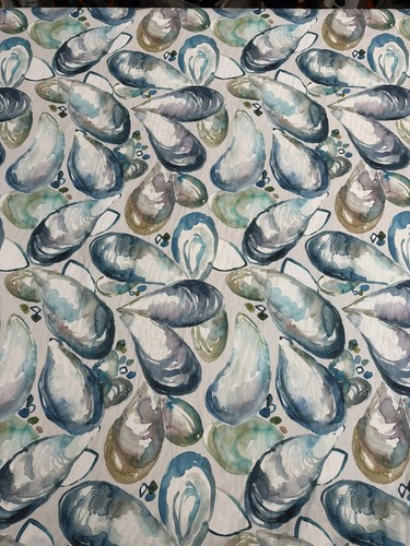 Voyage fabric mussel shells - fabric,