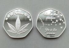 'Freedom' Cannabis/Weed Leaf /