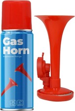 Simply Gas Trumpet Air Horn - Long Range for Emergency and Events - GH01, Red