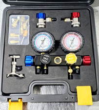 OMT 4 Valve Manifold Gauge Set