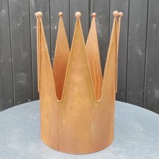 Large Rusty Wrought Iron Tall