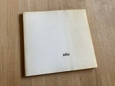 Braun 1959 Catalog Dieter Rams Ulm School TP1 SK5 T4 PC3 Rare Design Book JP