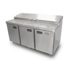 Foster 3 Door Prep Fridge With