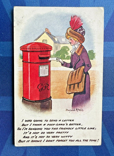 Donald mcgill comic - comic, postcard