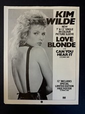 KIM WILDE - LOVE BLONDE