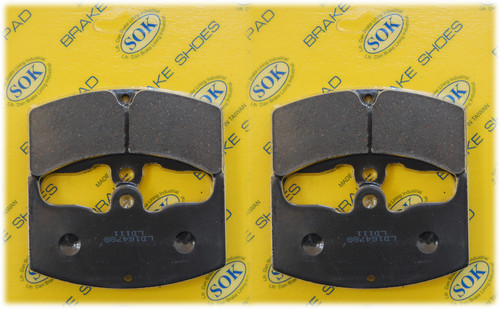 Front rear brake pads fit - front&rear,