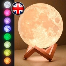 3D Moon Lamp Night Light with