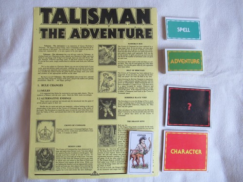 Talisman the adventure - talisman,