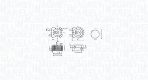 Engine oil cooler - , 350300001900