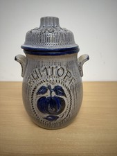 west german rumtopf blue and