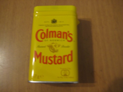 Colman norwich mustard - of,