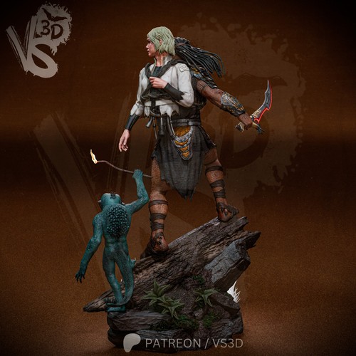 Predator bad lands printed - bad, 3d