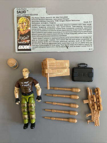 Joe action force salvo - gi, /