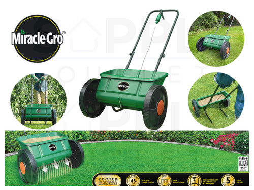Miracle gro 45cm drop spreader - 45cm,