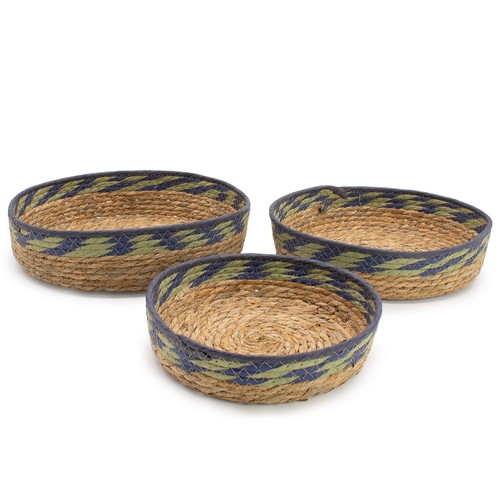 Straw seagrass tray - straw, &