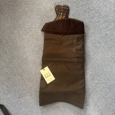 Barbour Matt Wax Dog Coat  size large 