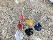 MARTINI COCKTAIL VINTAGE GLASSES