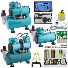 AIR BRUSH COMPRESSOR AIRBRUSH KIT GUN PAINT NAIL ART TATTOO BODY PAINT
