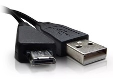 FOR SONY CYBERSHOT DSC-HX7V, DSC-HX9V CAMERA USB CABLE/ BATTERY CHARGER