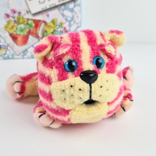 Bagpuss soft toy beanie cat - toy,