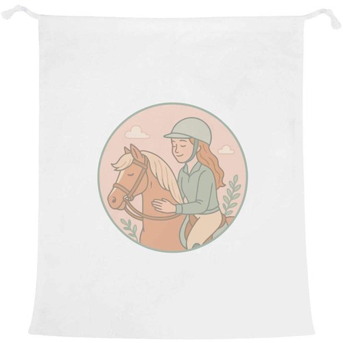Horse rider laundry - 'horse,