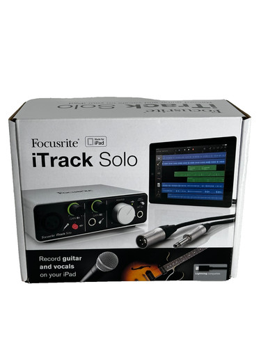 Focusrite itrack solo usb 0 - focusrite,