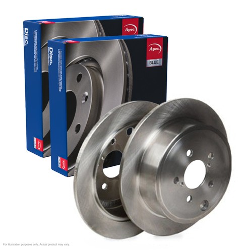 Apec front brake discs - apec, for