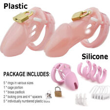 Plastic/Silicone Male Chastity