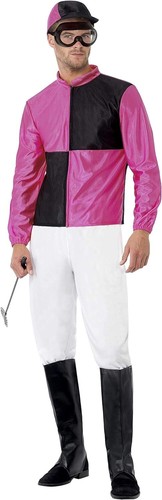 Smiffys jockey costume pink - smiffys,